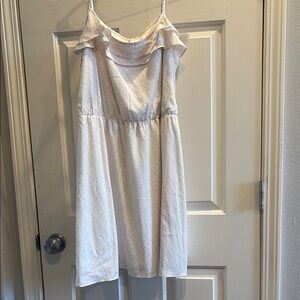 LC Lauren Conrad Cream Mini Dress